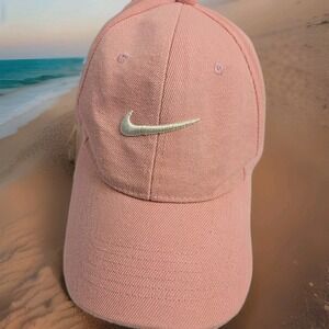 Vintage Y2K Nike Green Center Swoosh Adjustable Strapback Hat Baseball Cap